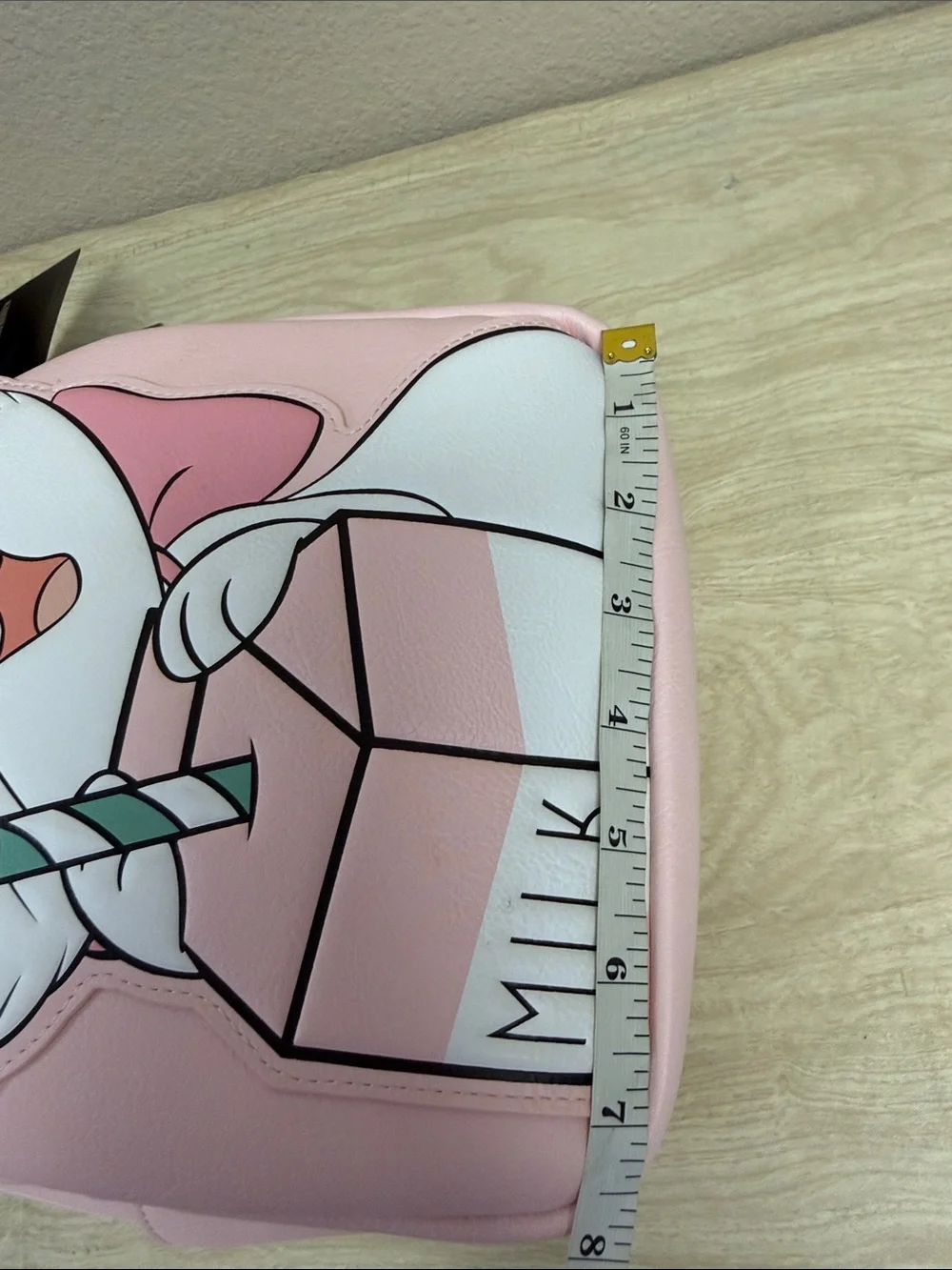 LOUNGEFLY DISNEY THE ARISTOCATS MARIE MILK CARTON BACKPACK